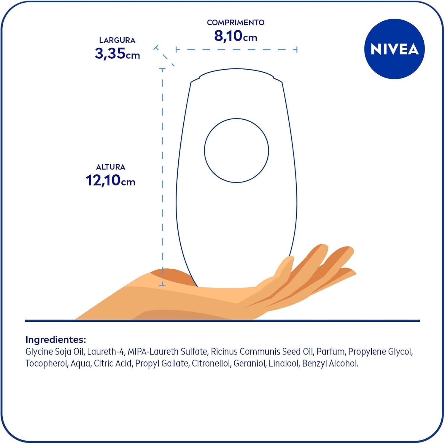 NIVEA Sabonete Líquido Óleo de Banho 200ml - Com 55% de óleos naturais, produz espuma cremosa e proporciona hidratação intensa, maciez e cuidado único com a pele - Imagem 5