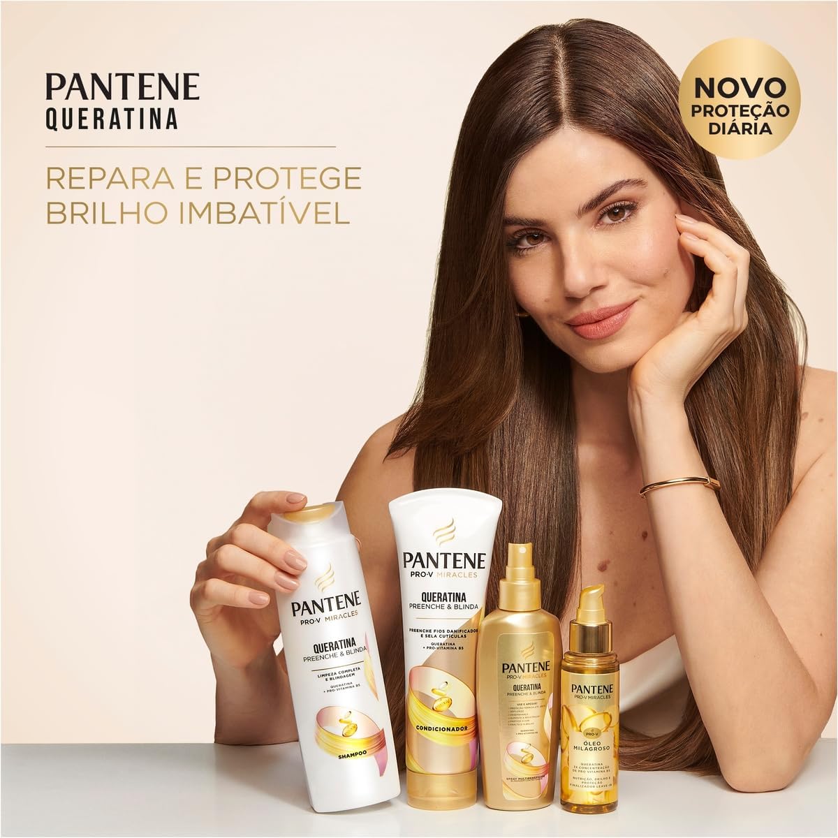 Pantene Pro-v Miracles Queratina Óleo Capilar Milagroso 95ml - Imagem 7