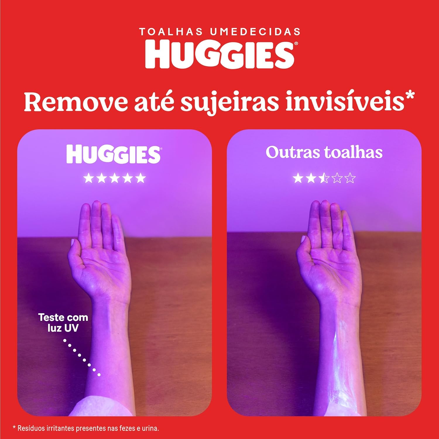 Huggies Lenços Umedecidos Higiene Superior Limpam 2x Mais 6 x 48 Un - Imagem 4