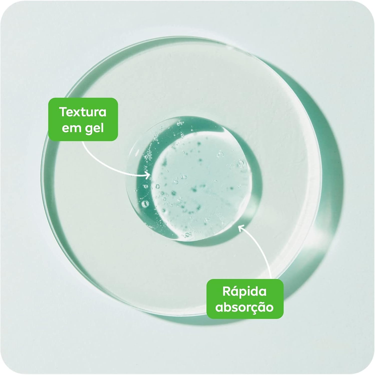 NIVEA Hidratante Facial em Gel 100g - Sua fórmula especial deixa a pele sequinha e bem cuidada por 24h, não obstrui os poros e controla a oleosidade, com ácido hialurônico e pepino - Imagem 4