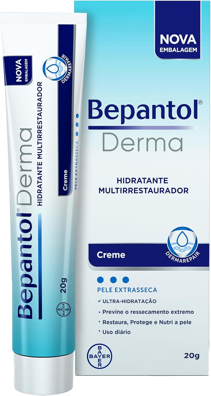 Bepantol Derma, Hidratante Multirrestaurador, para Pele Extrasseca, 20g