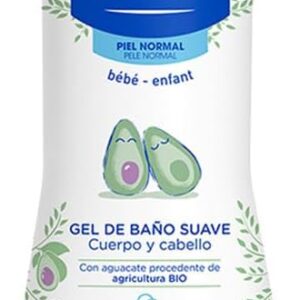 Mustela Gel Lavante Suave 500ml - Sabonete Líquido Corpo e Cabelo para bebês e crianças – feito com 93% de ingredientes de origem natural