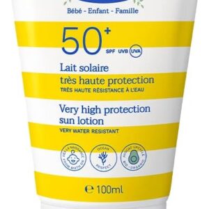 Mustela Solares Protetor Solar Infantil Loção Rosto e Corpo FPS 50+, 100 ml