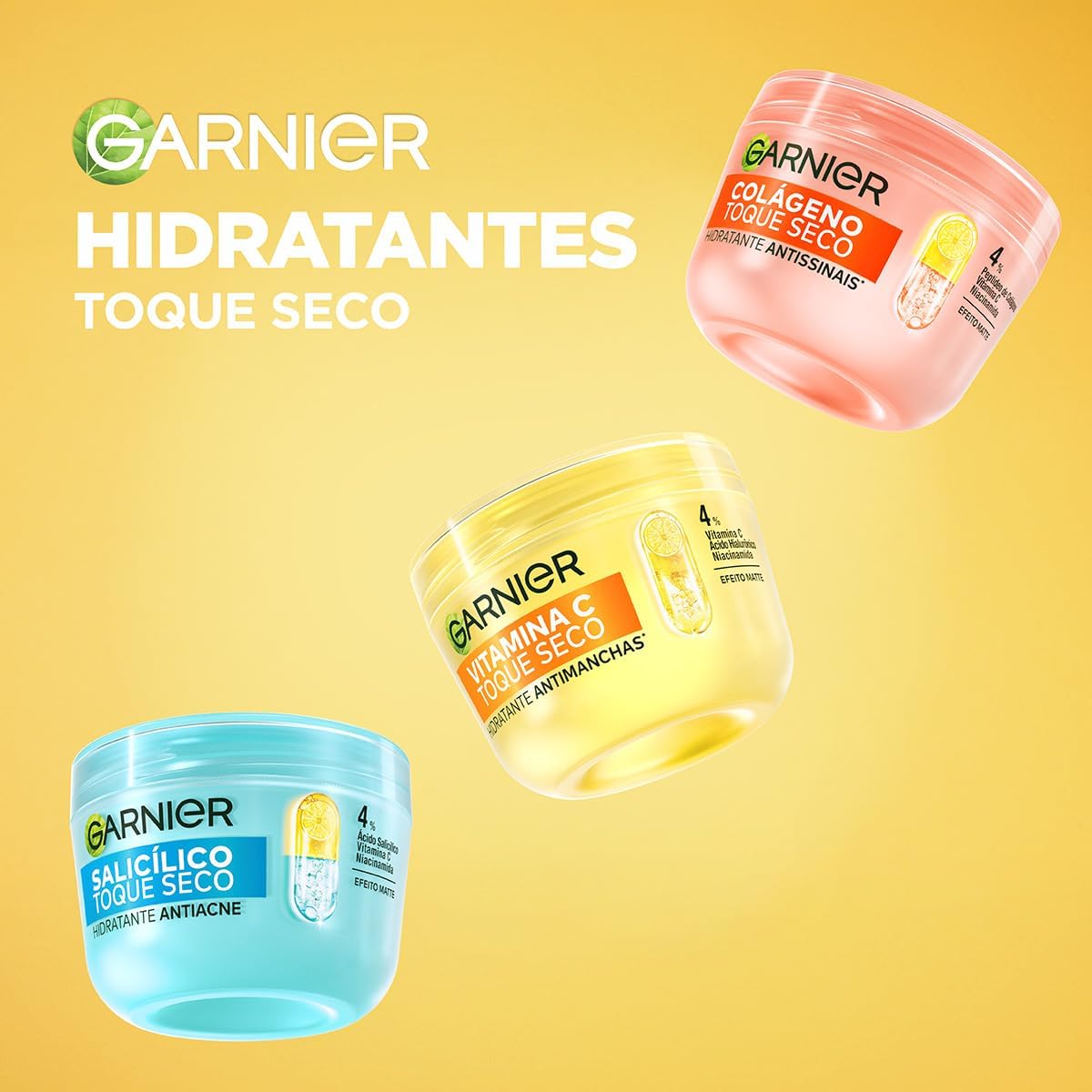 Garnier Uniform & Matte Hidratante Facial Toque Seco Antimanchas 85 G - Imagem 7