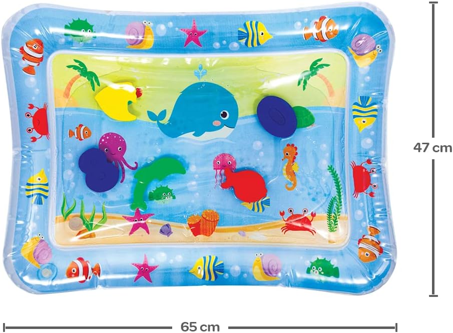 BUBA Tapete De Agua Inflavel Oceano, Multicor - Imagem 3