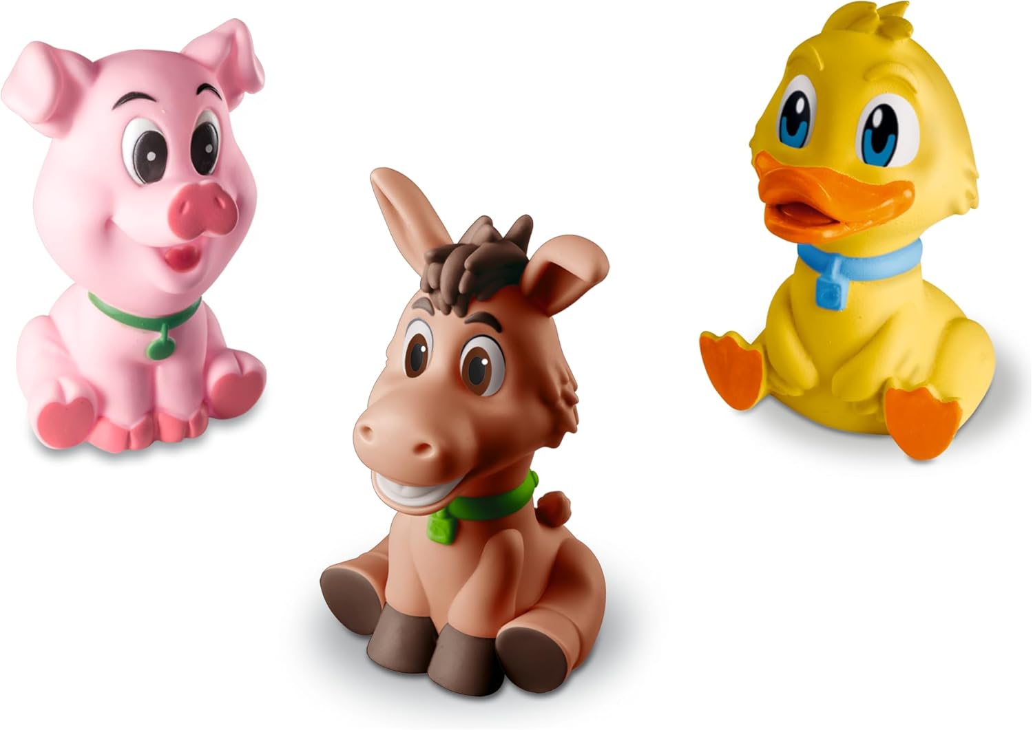 Cometa Brinquedos, Coleção Bichinhos, Vinil, Burrinho, Colorido, Levemente Perfumado - Imagem 2