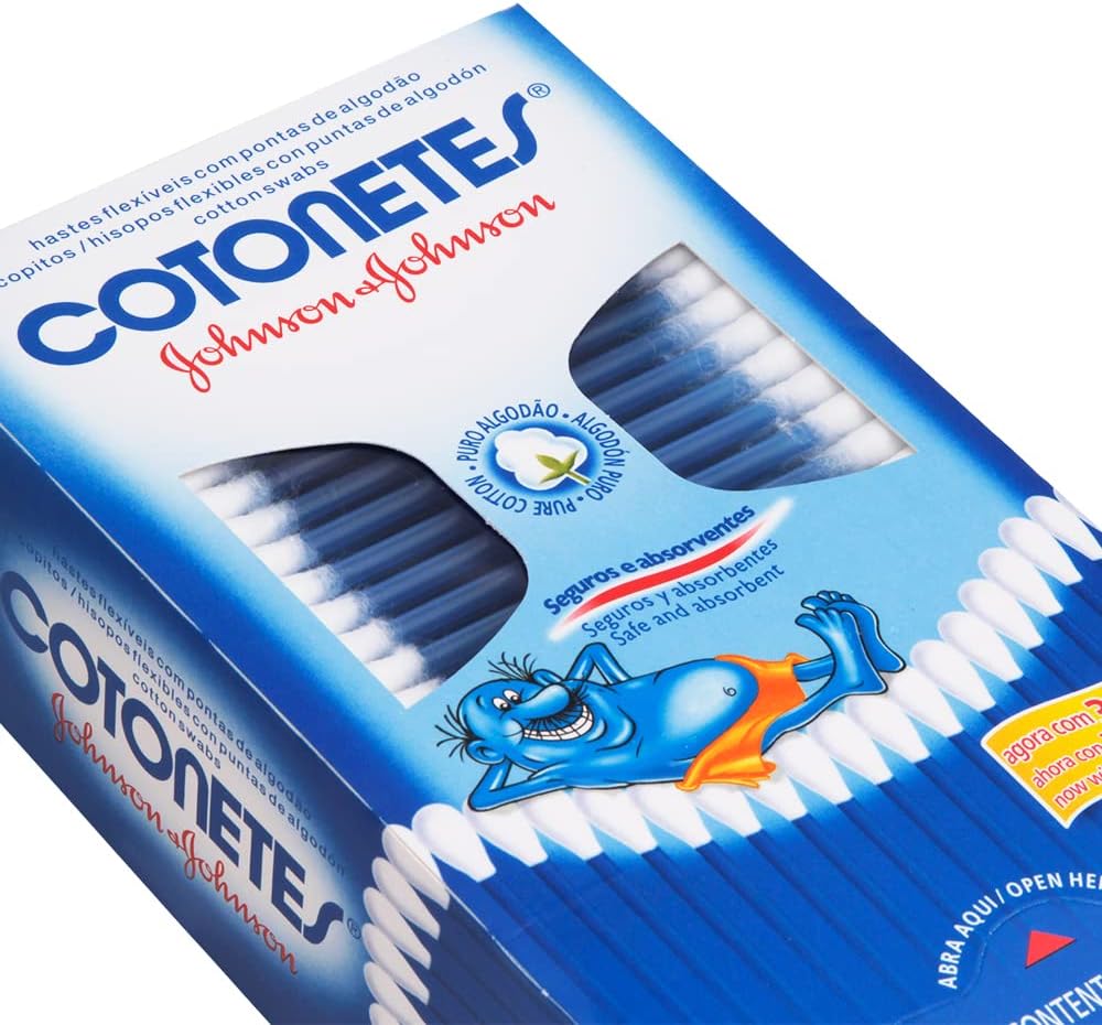 Cotonetes Hastes Flexíveis,300un - Imagem 3
