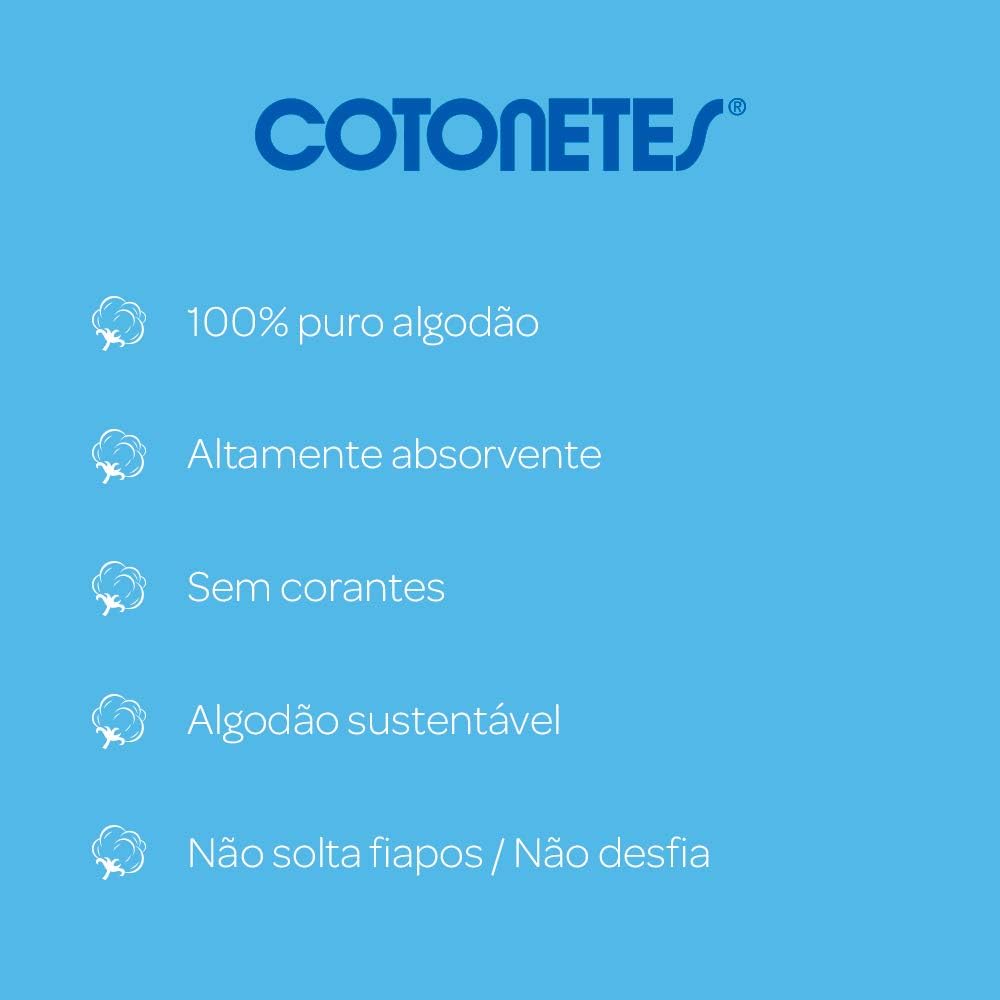 Cotonetes Hastes Flexíveis,300un - Imagem 5