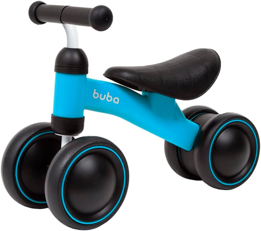 Bicicleta de Equilibrio - 4 Rodas, Buba, Azul - Imagem 2