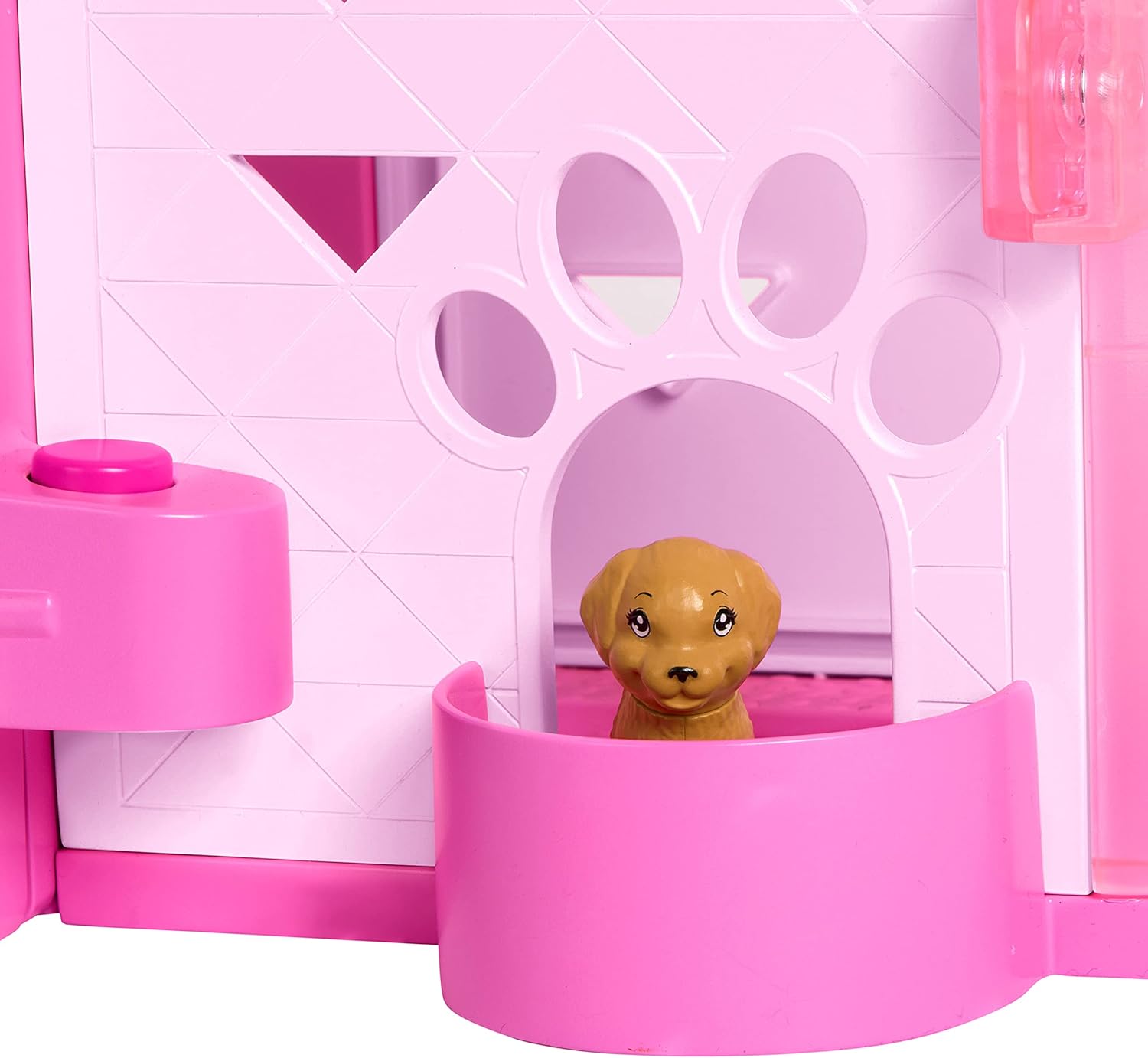 Barbie Casa de Bonecas Dos Sonhos com +75 peças, Três Andares e Escorregador para Boneca, Para Crianças A Partir de 3 anos - Imagem 9