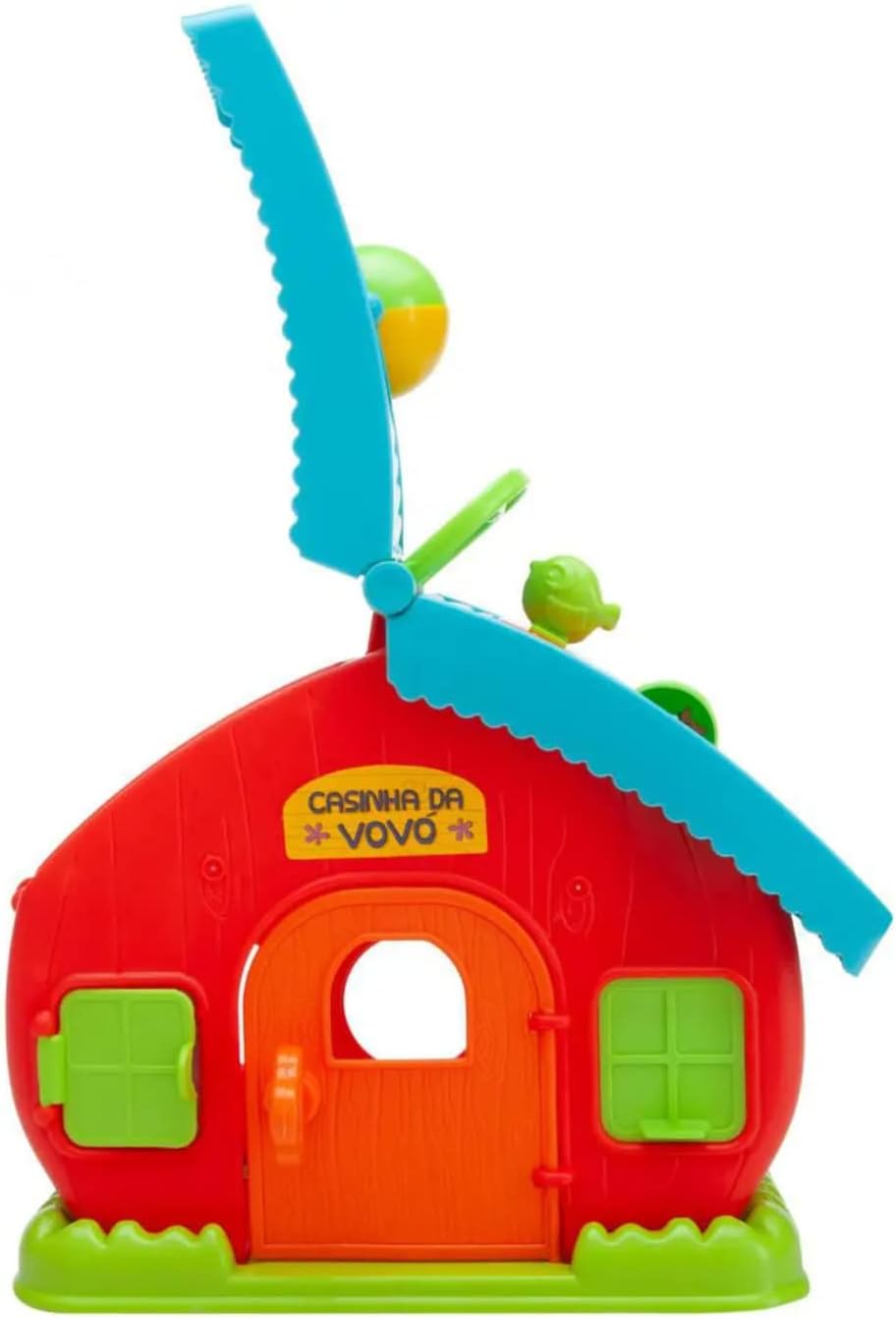 Brinquedo Educativo Casinha da Vovo Encaixe Formas, Elka, Sortido, Tamanho Único - Imagem 4
