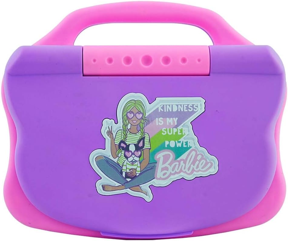 Candide, Laptop Infantil, Barbie Charm Tech, Brinquedo Educativo - Bilíngue - Imagem 2