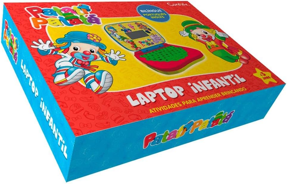 Candide, Laptop Infantil, Patati Patatá, Brinquedo Educativo - Bilíngue - Imagem 3