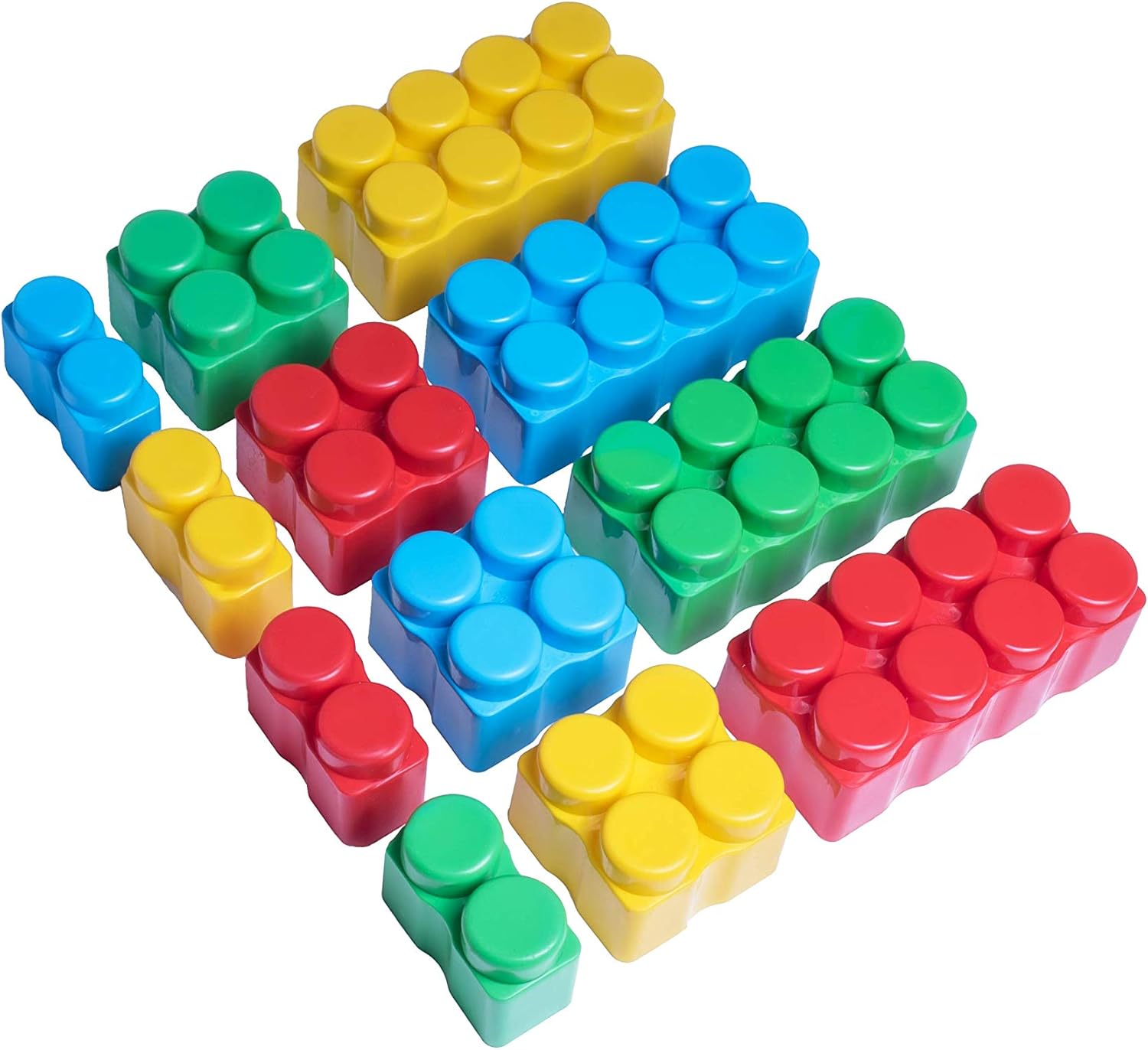 BLOCOS GIGANTES COLORIDOS PARA MONTAR 25 PÇS - Imagem 3