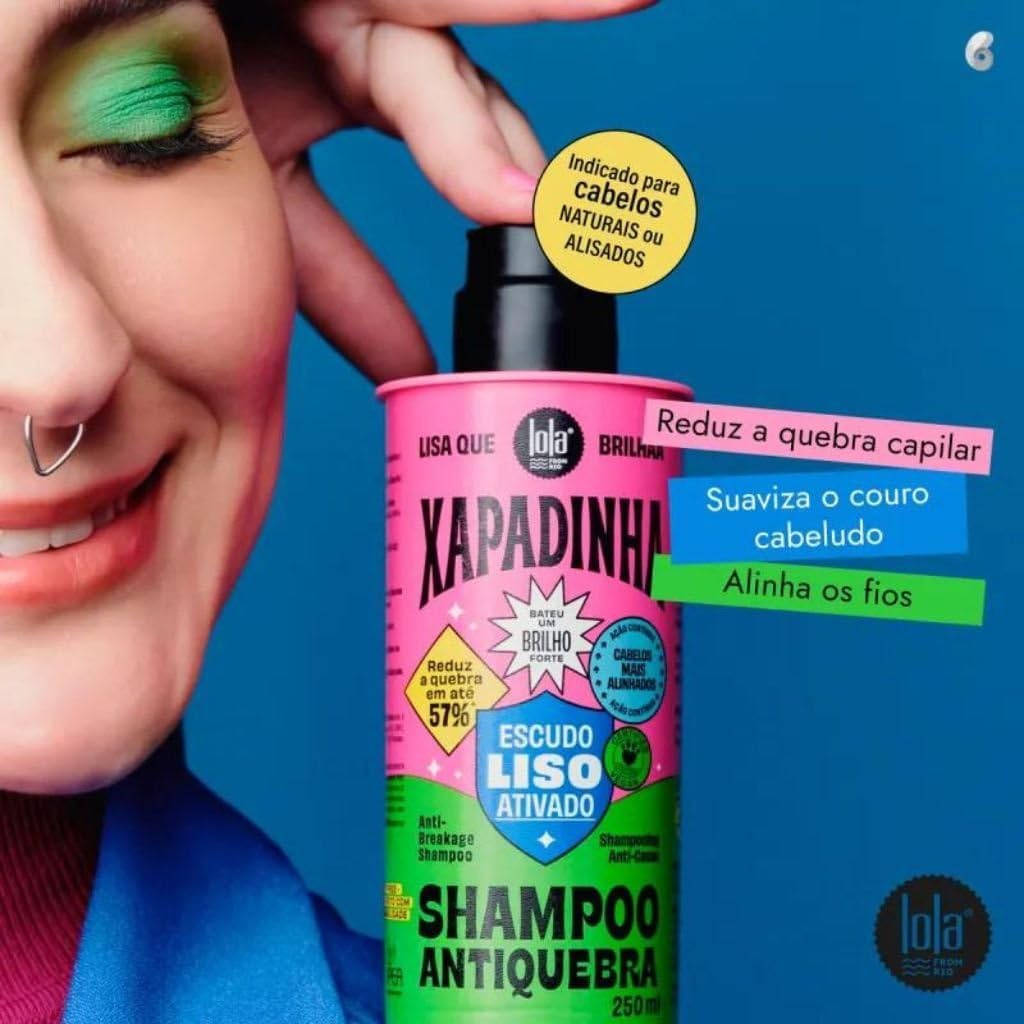 Lola Cosmetics Xapadinha Shampoo Antiquebra 250Ml - Imagem 3