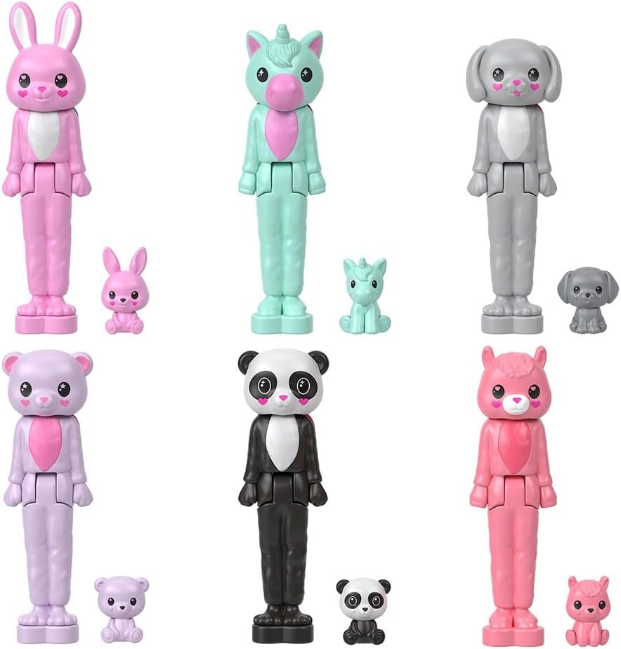 Barbie Mini BarbieLand, Boneca Cutie Reveal Surpresa de 3,8 cm de Altura, Para crianças a partir de 4 anos (Não é Possível Escolher a Boneca) - Imagem 4