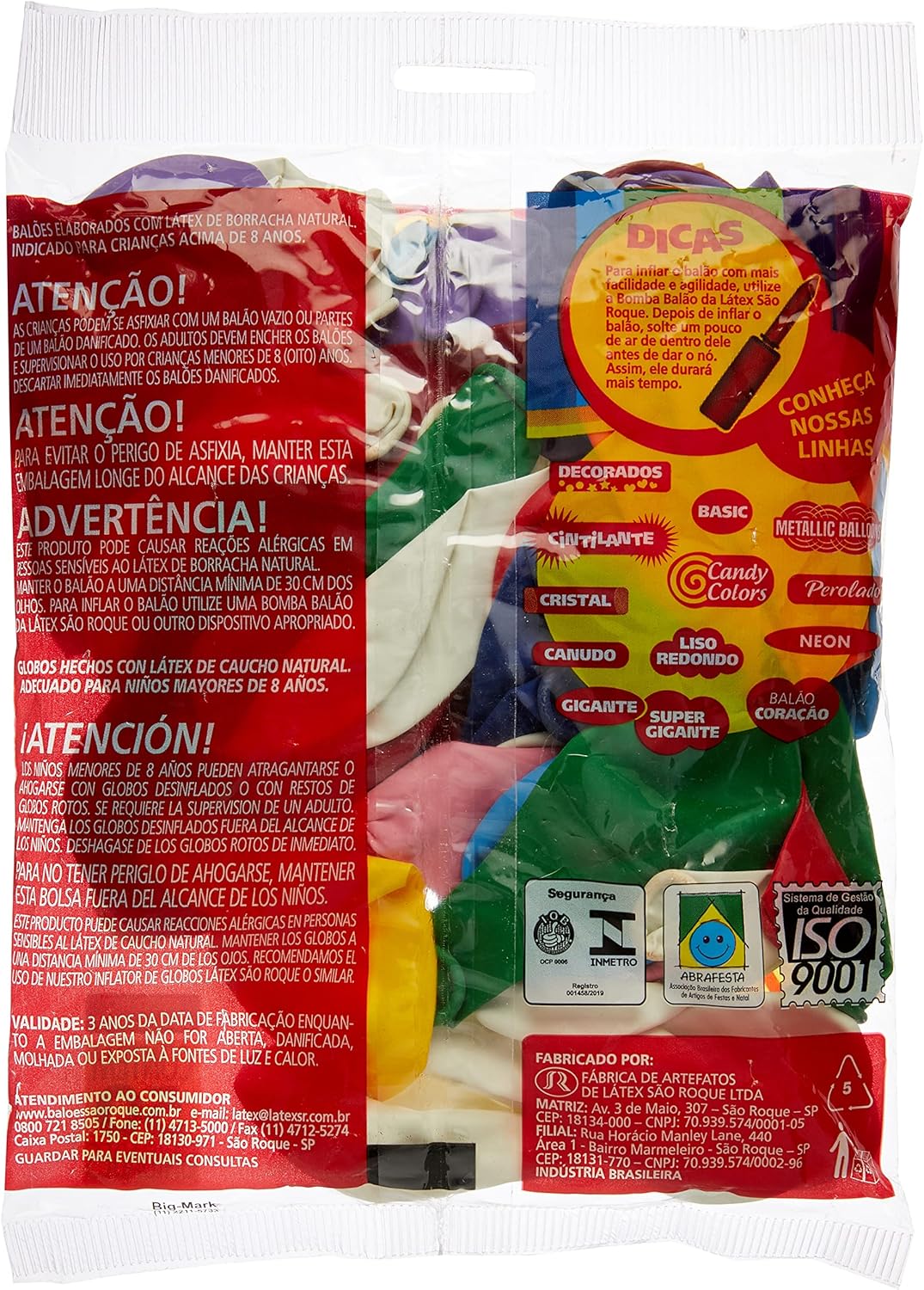 Balão Imperial, São Roque, 96, Multicor - Imagem 2