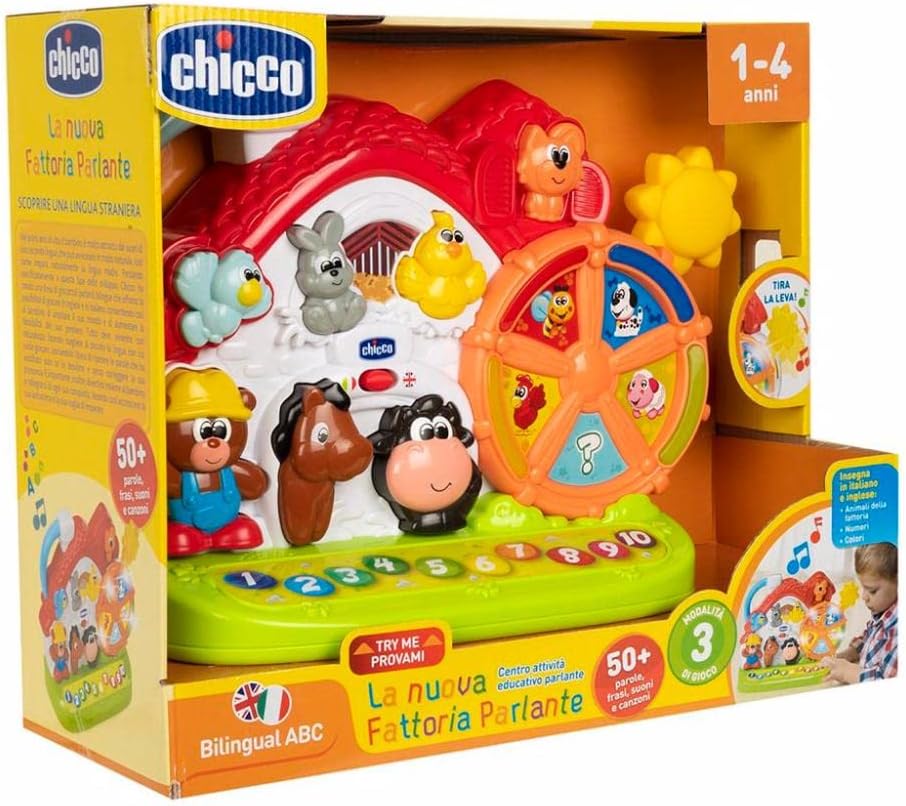 Chicco Nova Fazendinha Bilíngue Colorido - Imagem 7