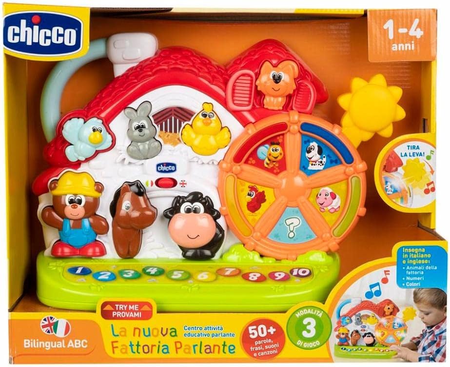 Chicco Nova Fazendinha Bilíngue Colorido - Imagem 8