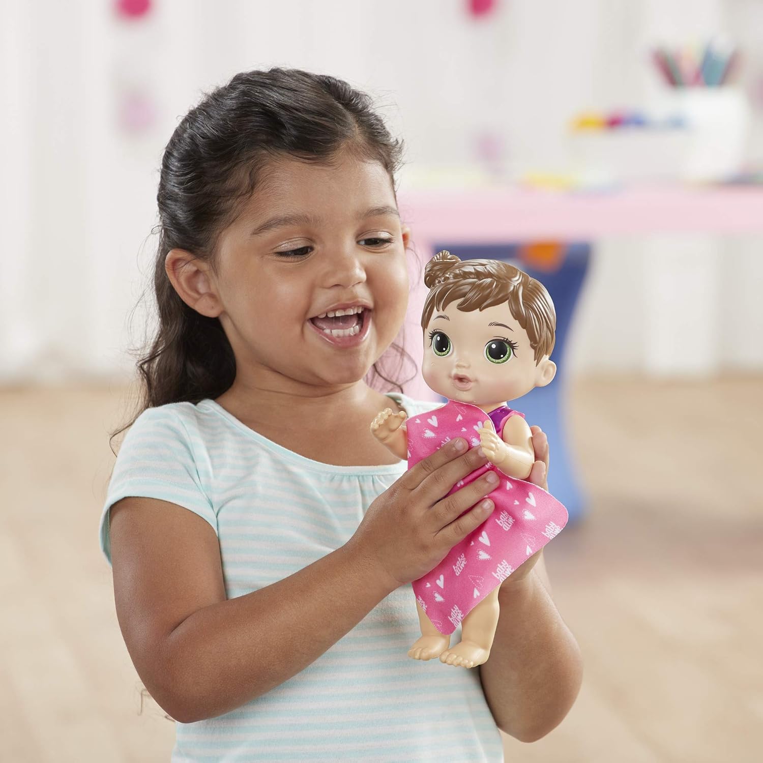 Baby Alive Banho Carinhoso Loira - Boneca para brincar dentro e fora da água - Imagem 5