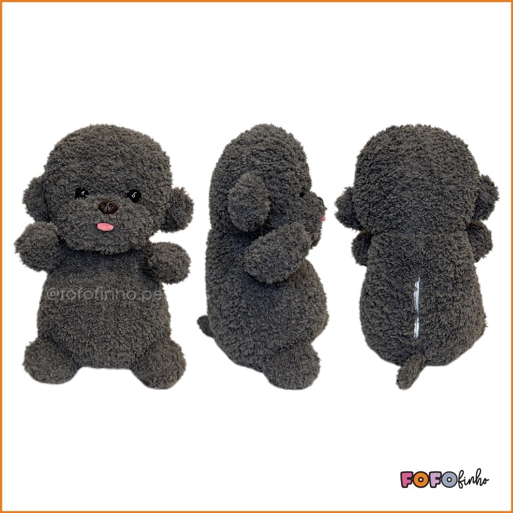 Cachorro Poodle de Pelúcia, Grande, ursinho de pelúcia, pelúcia fofa, presente - Imagem 5