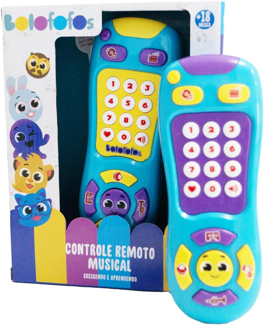 Brinquedo para Bebê, Controle Remoto Musical, Bolofofos, Yes Toys - Imagem 2