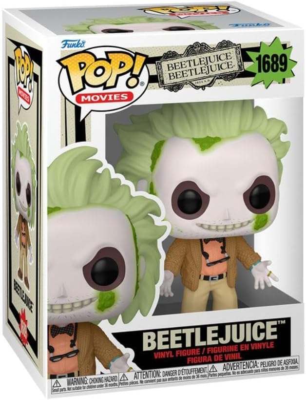 Boneco Funko Pop! Os Fantasmas Ainda se Divertem - Beetlejuice - Imagem 2