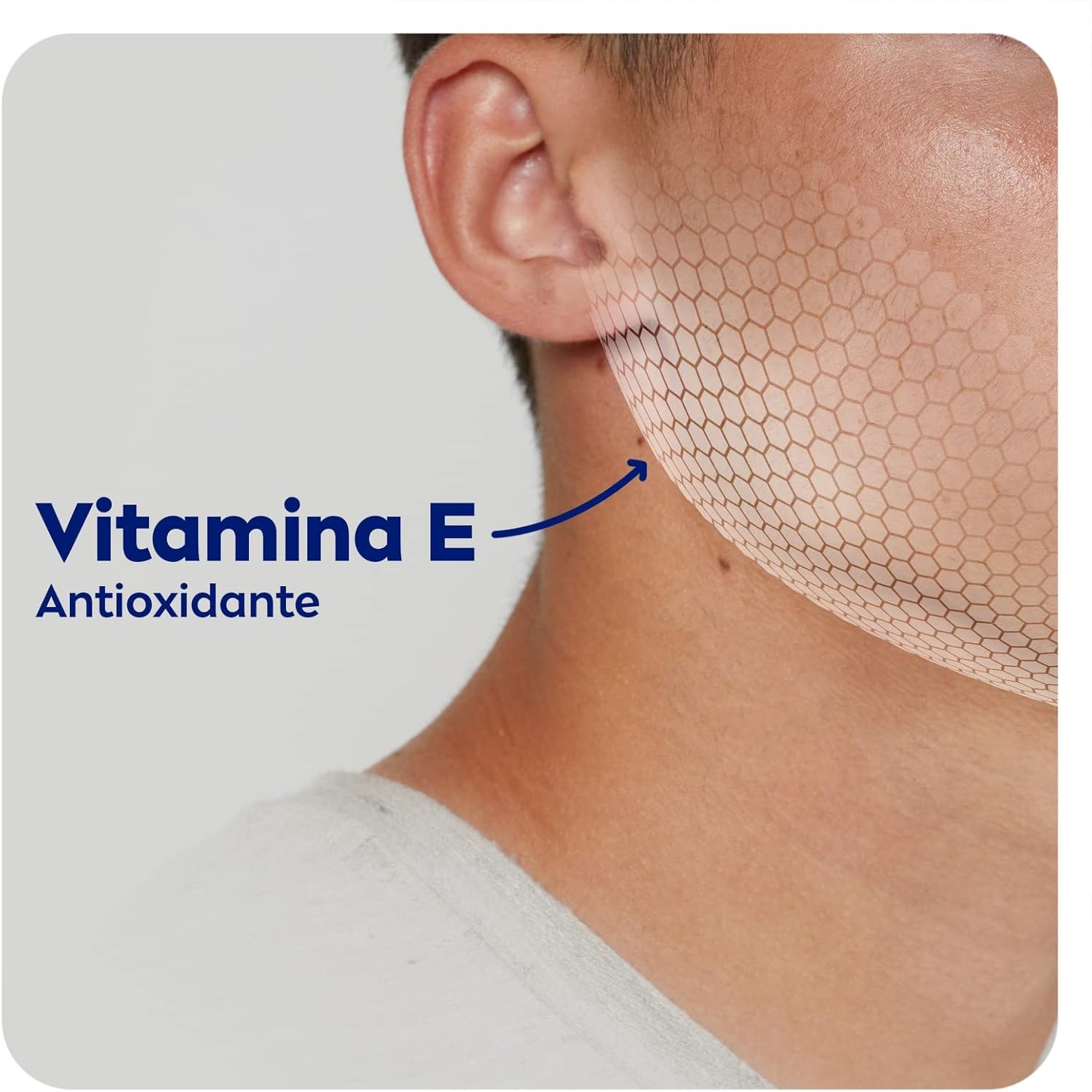 NIVEA MEN Creme 4 em 1 30g - Hidratação intensa, evita ressecamento, com vitamina E, textura creme, rápida absorção - Imagem 5