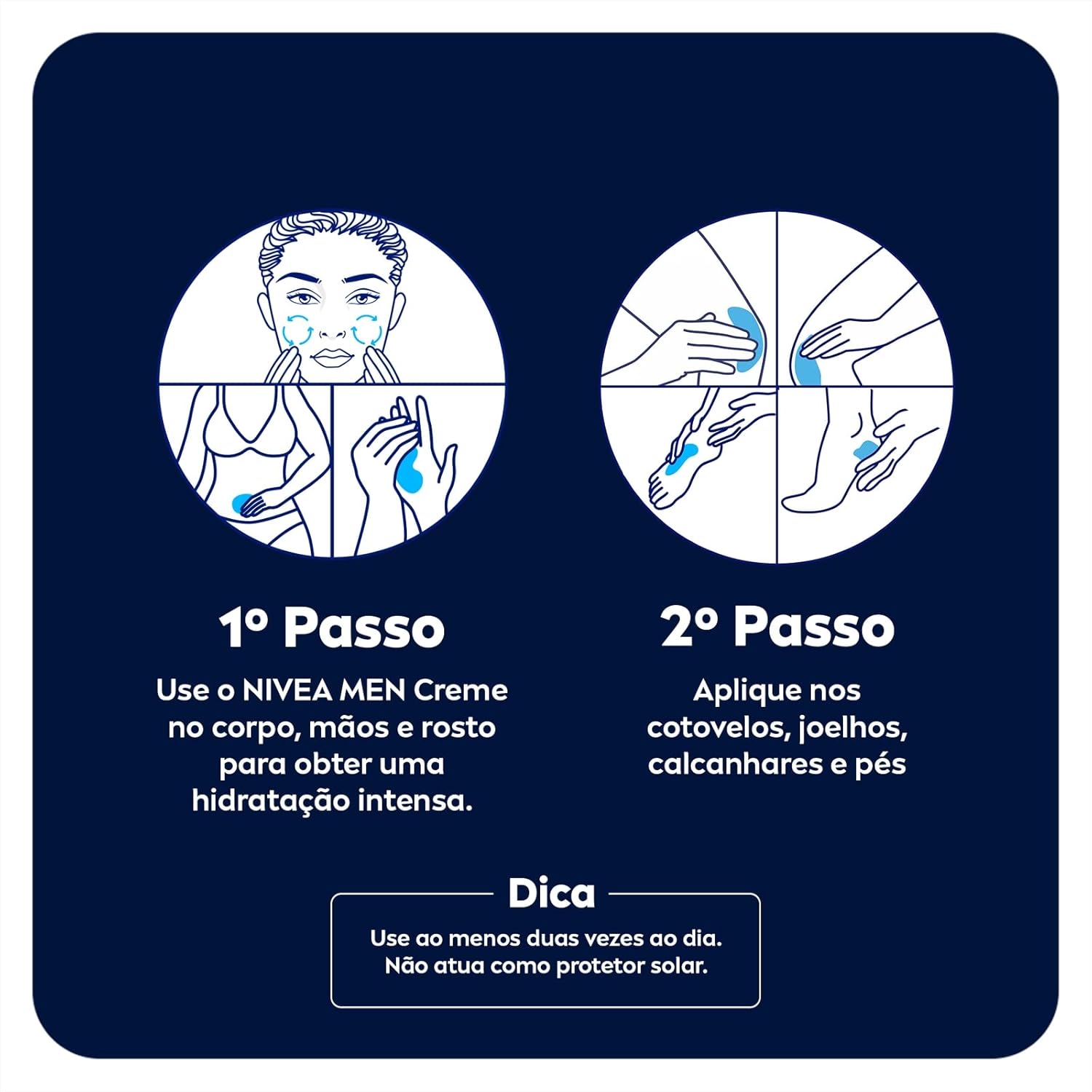 NIVEA MEN Creme 4 em 1 30g - Hidratação intensa, evita ressecamento, com vitamina E, textura creme, rápida absorção - Imagem 6