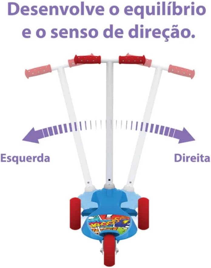 Brinquedos Bandeirante - Patinete Skatenet Kid - Imagem 4