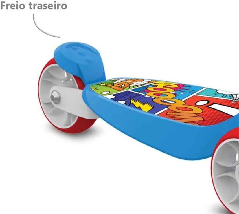 Brinquedos Bandeirante - Patinete Skatenet Kid - Imagem 5