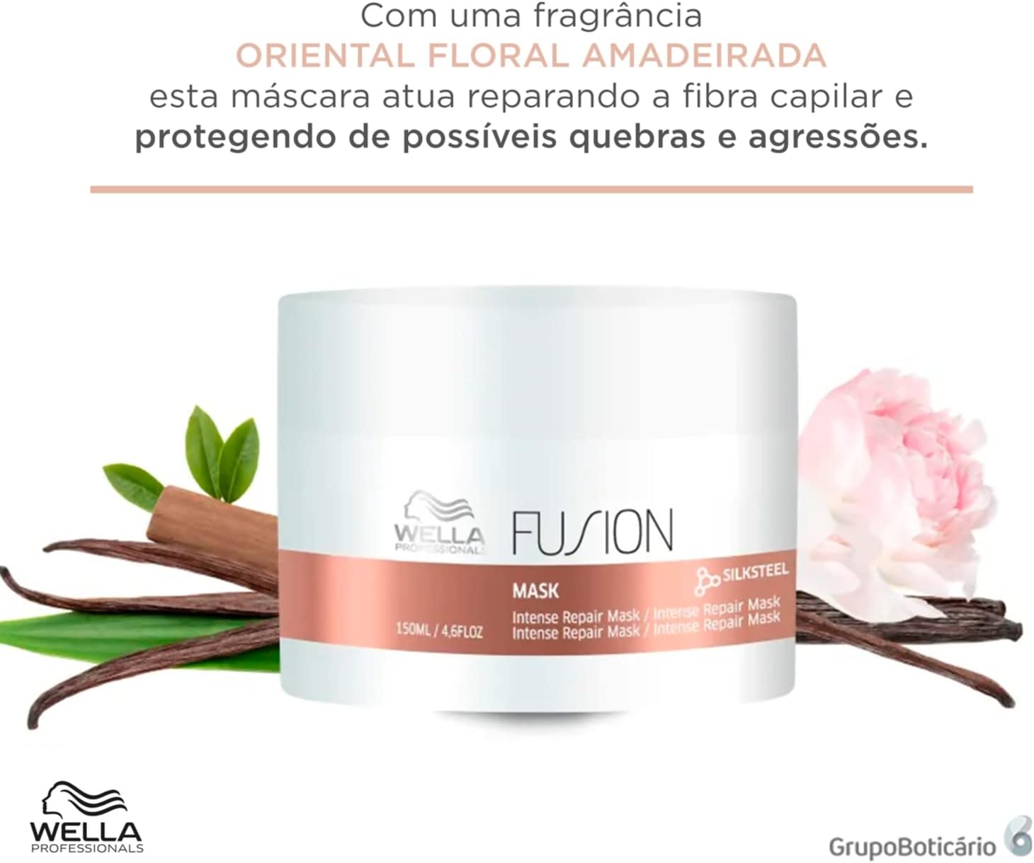 Máscara Wella Professionals Fusion 500ML - Imagem 5