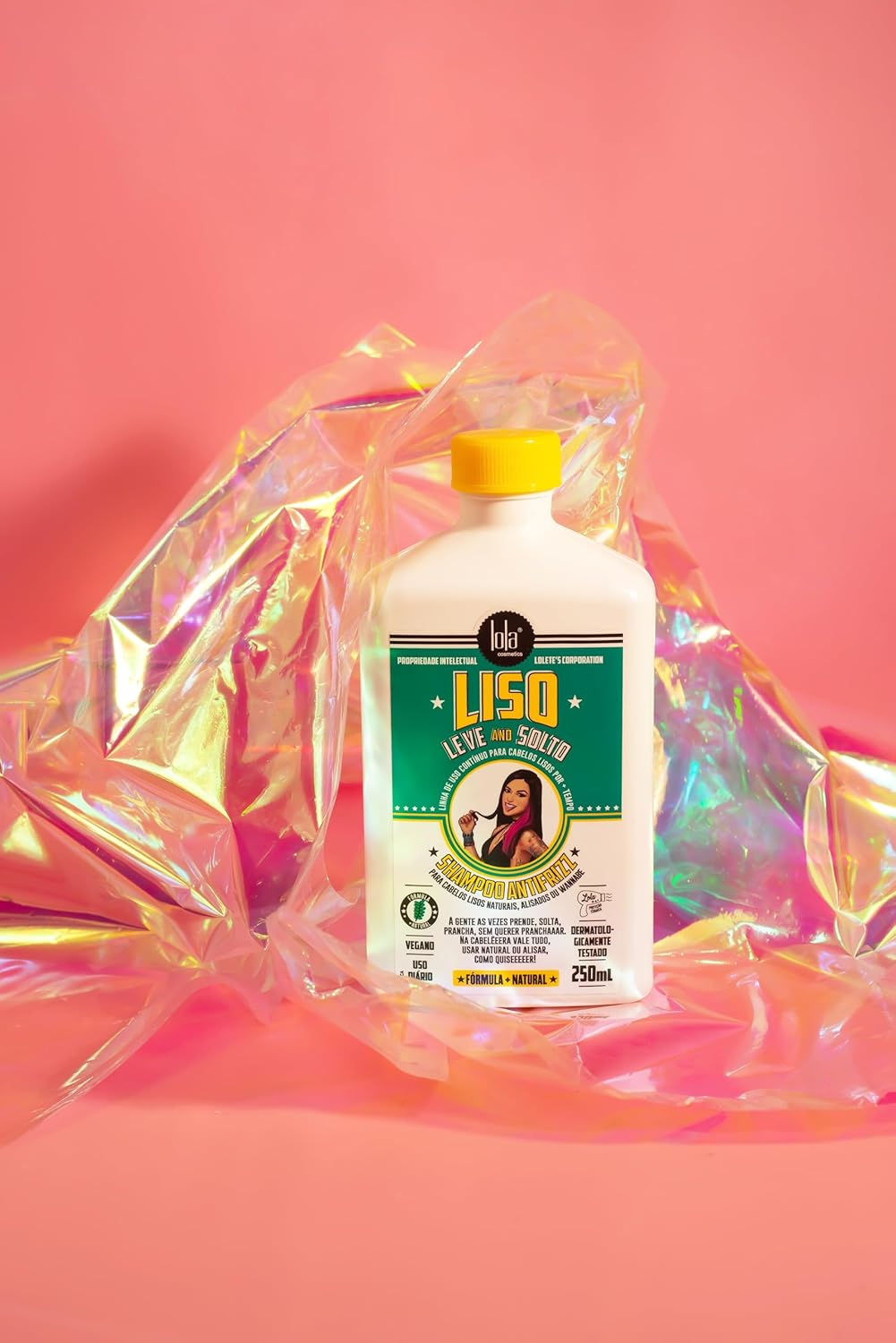 Lola Cosmetics Liso Leve And Solto Shampoo 250ml Lola - Imagem 3