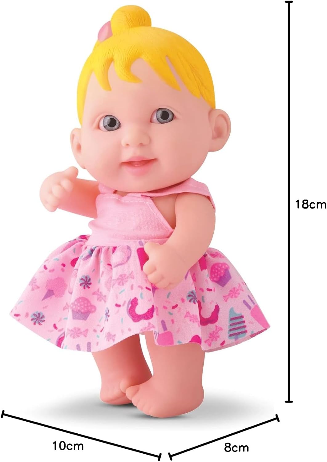 Boneca Babies, Sortidas (Loira/Morena) - Imagem 4