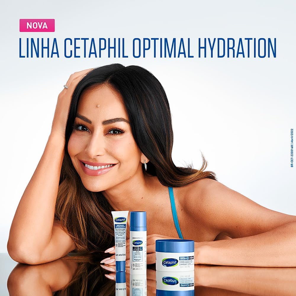 Cetaphil Optimal Hydration Creme Hidratante Facial Com Ácido Hialurônico 48g - Imagem 2