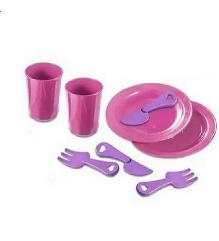 Cozinha Infantil Completa Kit Brinquedo Fogão Criança Panelas + Pratos - Imagem 3