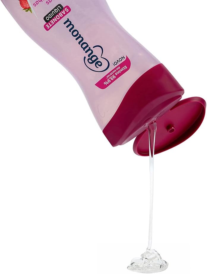 Monange Sabonete Líquido Frutas Vermelhas 240Ml - Imagem 2