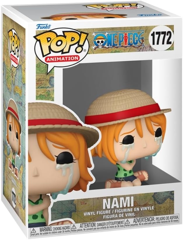 Boneco Funko Pop! One Piece - Nami Chorando - Imagem 3