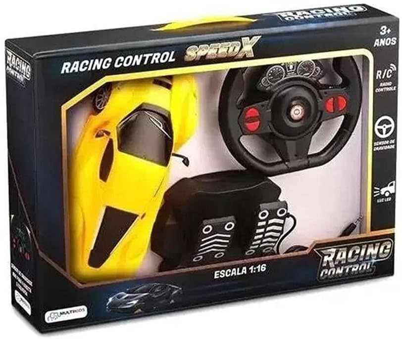 Carrinho Controle Remoto Amarelo - Multikids BR1143 - Imagem 3