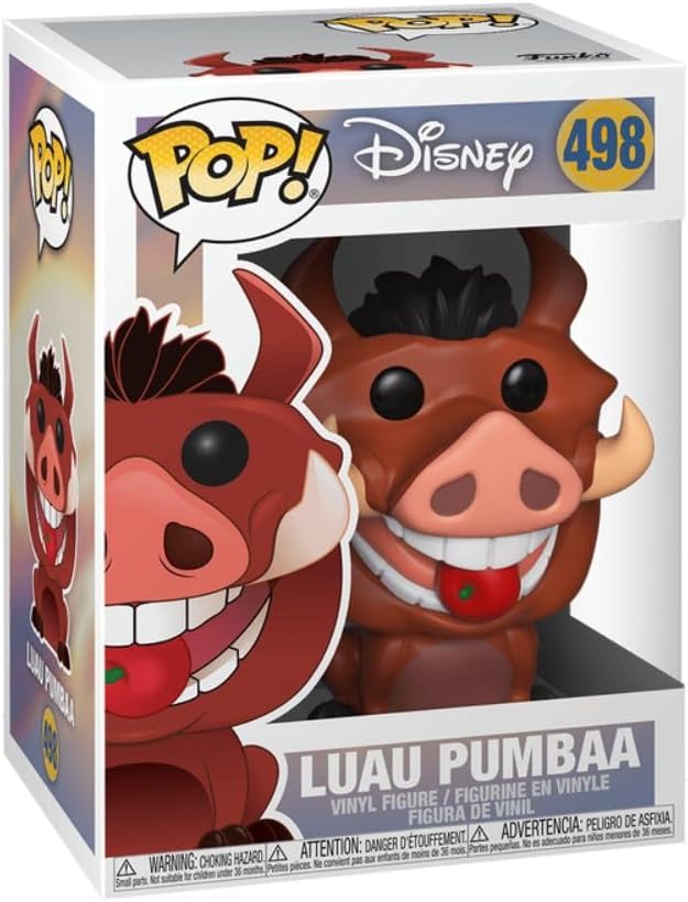 Boneco Funko Pop! Disney - O Rei Leão - Luau Pumba - Imagem 3