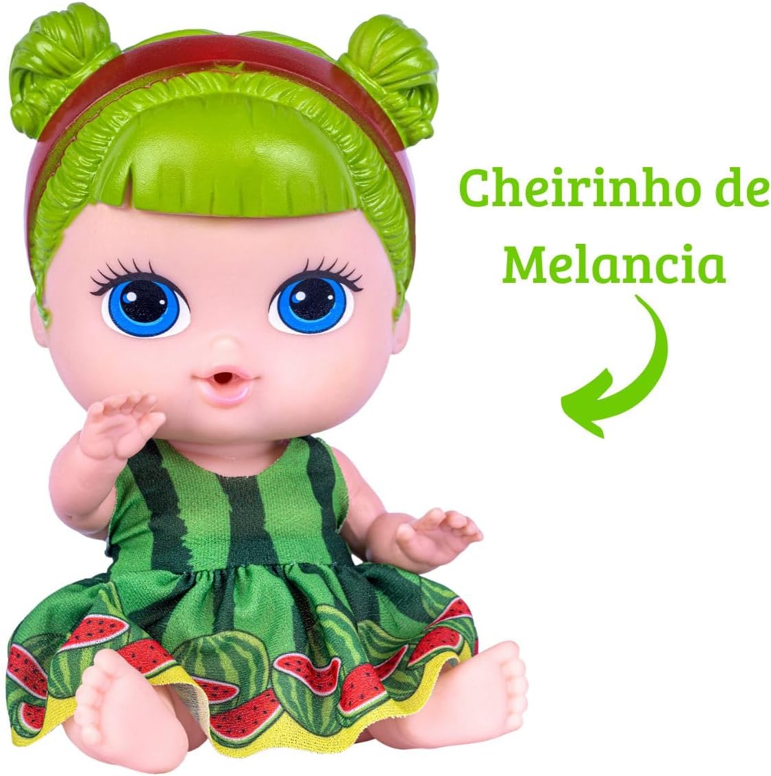 Boneca Frutinhas Melancia Blister Cotiplás - Imagem 5
