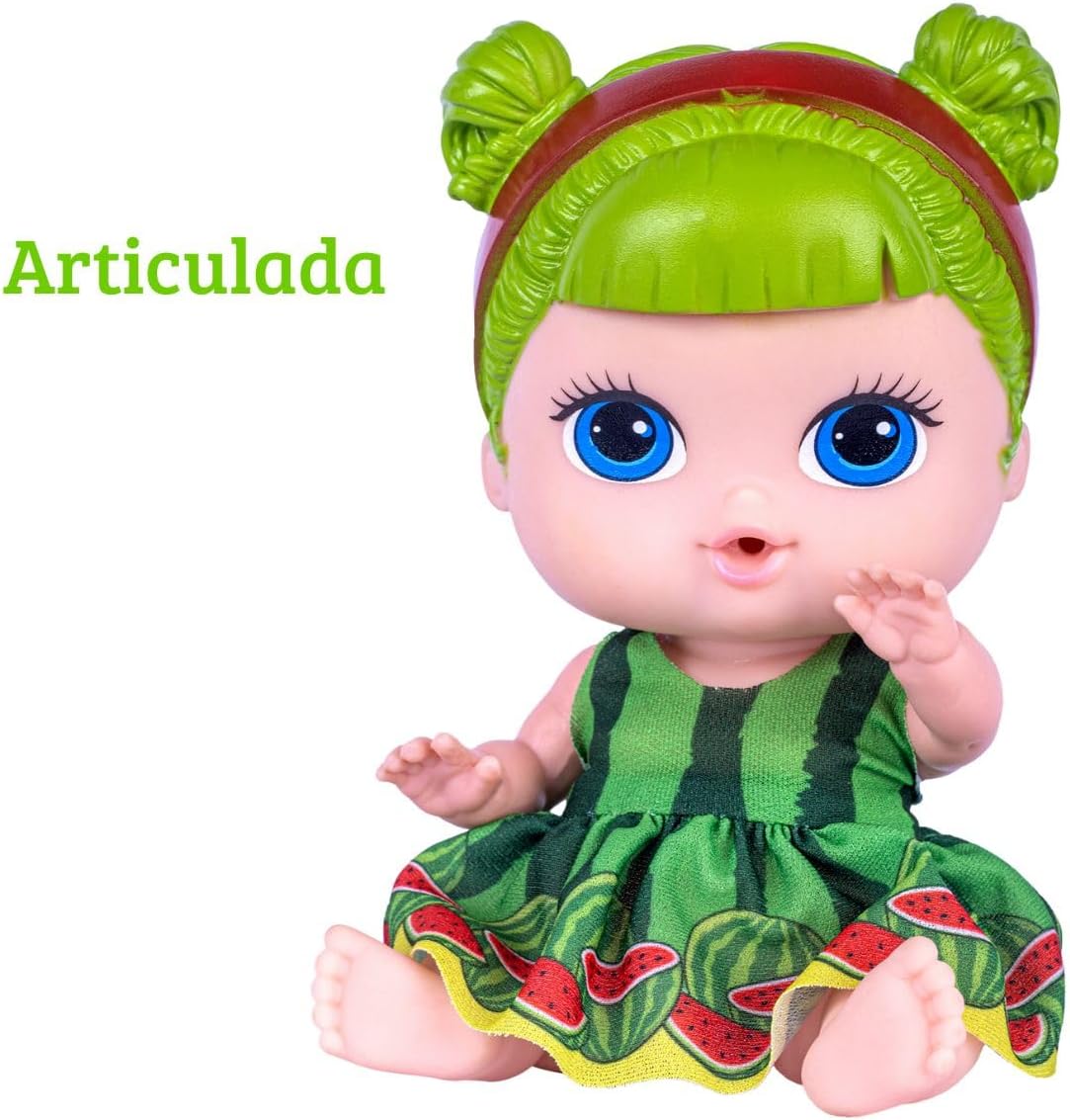 Boneca Frutinhas Melancia Blister Cotiplás - Imagem 7