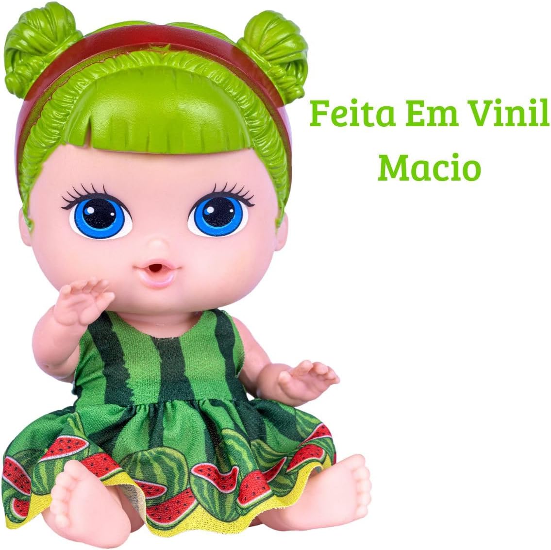 Boneca Frutinhas Melancia Blister Cotiplás - Imagem 8