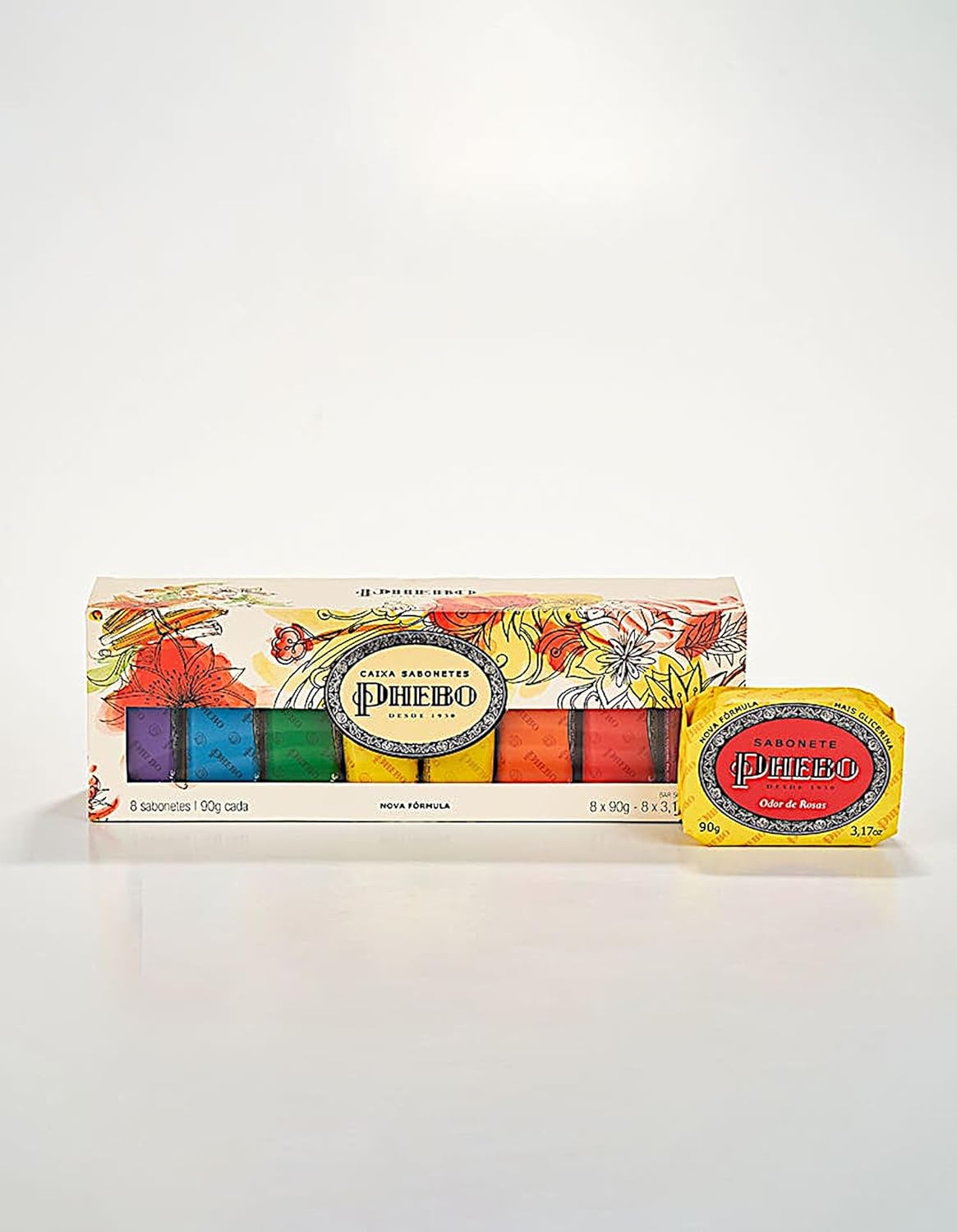 PHEBO - Caixa de Sabonetes 8x90g - Imagem 2