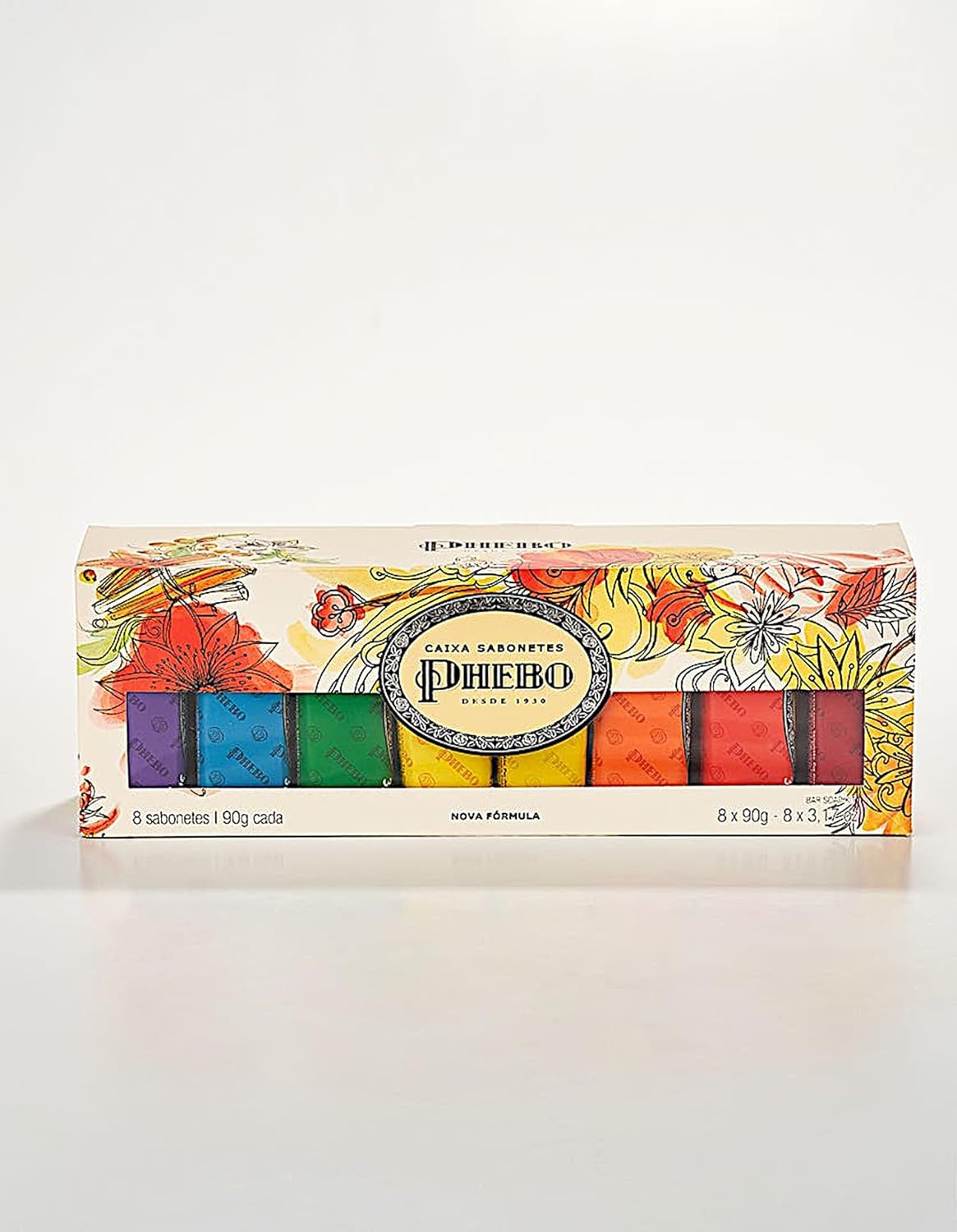 PHEBO - Caixa de Sabonetes 8x90g - Imagem 7