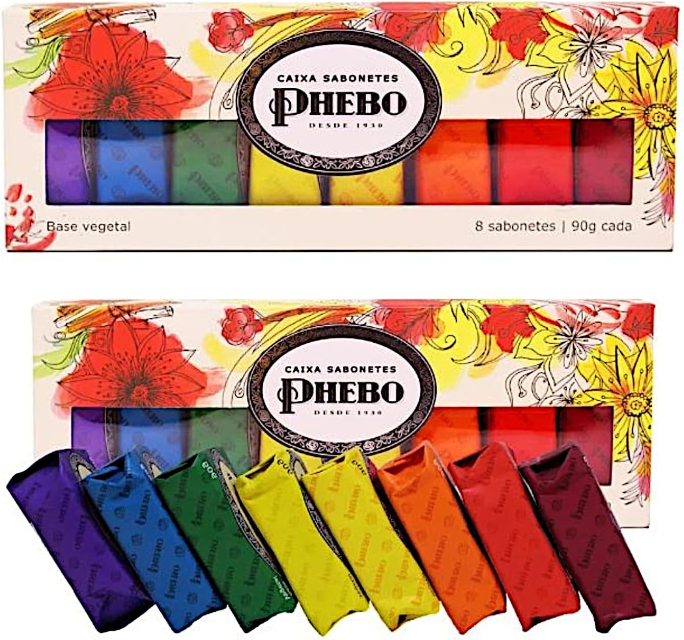 PHEBO - Caixa de Sabonetes 8x90g - Imagem 8