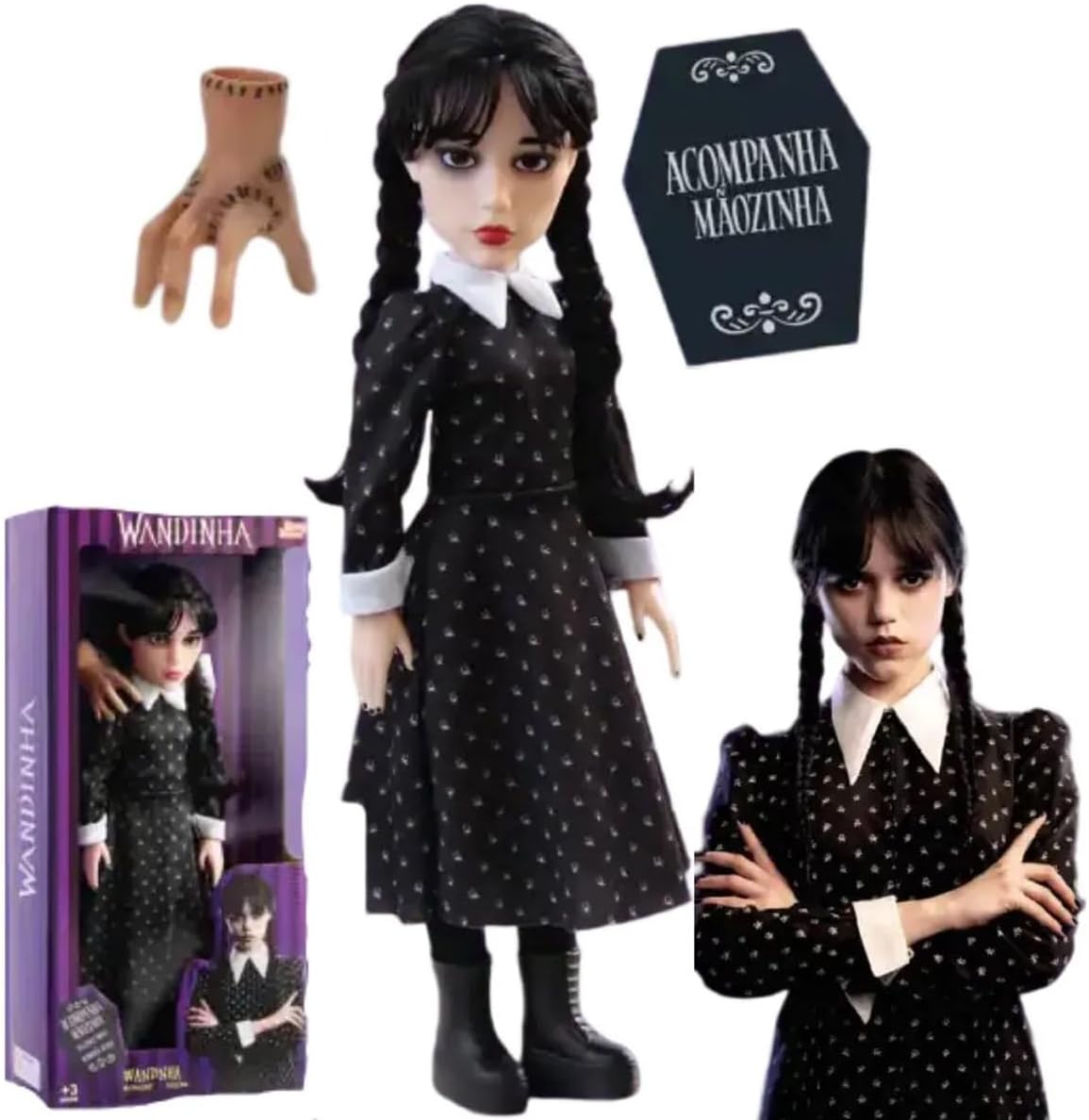 Boneca Wandinha BabyBrink - Imagem 4