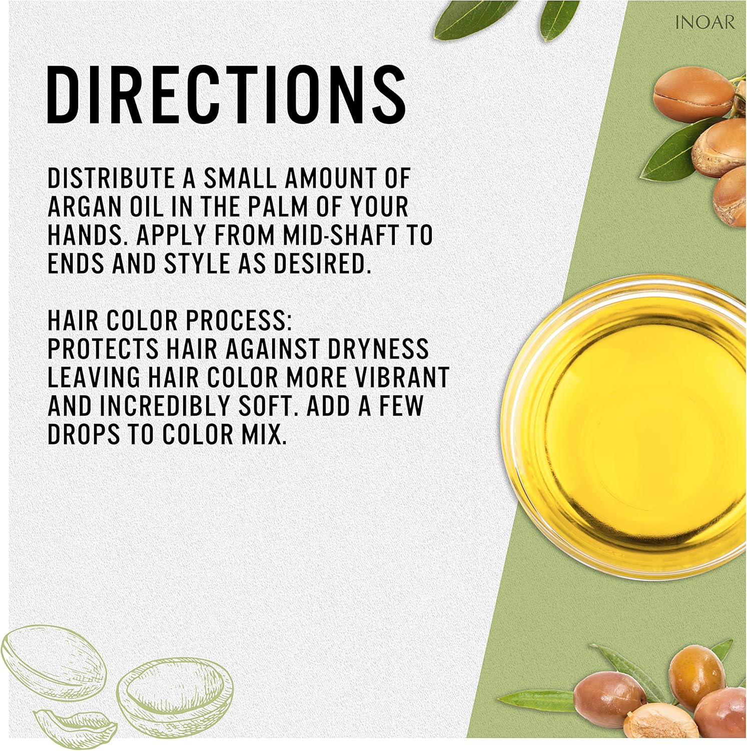 Óleo de Tratamento Óleo de argan 60 ml, Inoar - Imagem 5