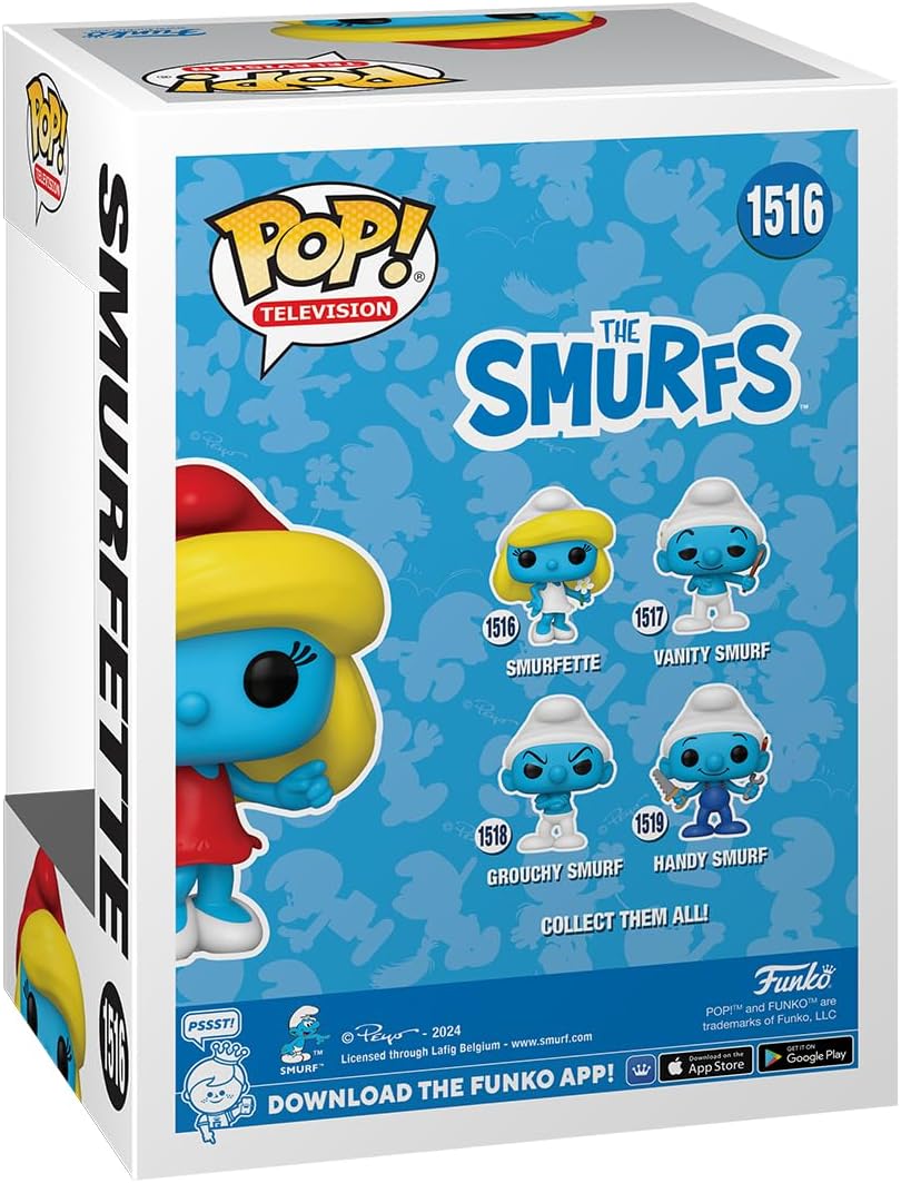 Boneco Funko Pop! Smurfs - Smurfette - Imagem 6