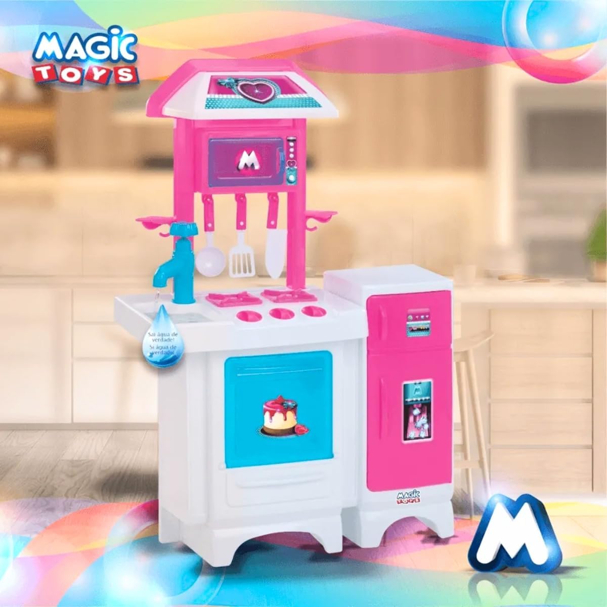 COZINHA COMPLETA PINK C/ÁGUA - Imagem 5